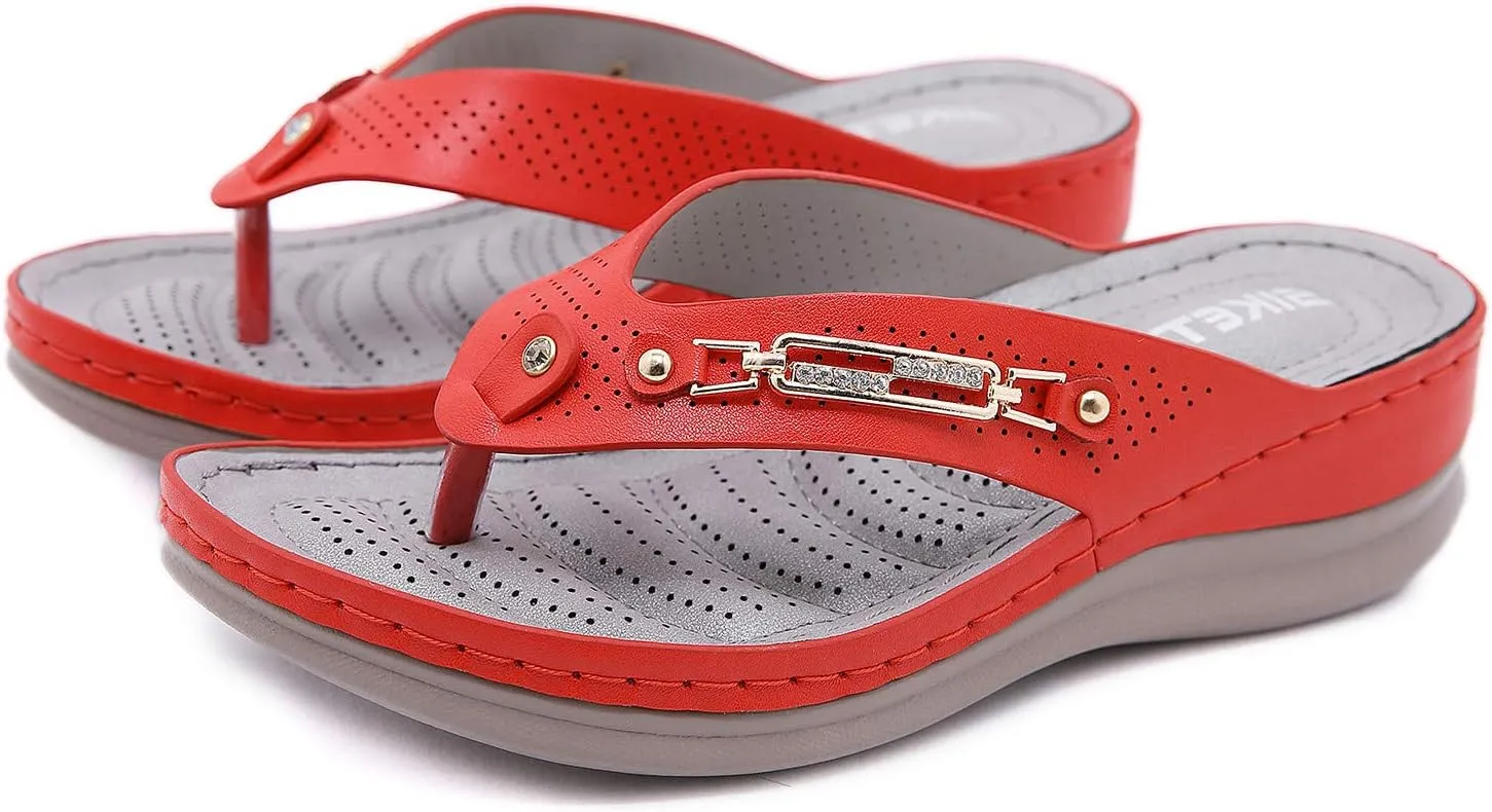 Women Flip Flops Flip Flop Slippers Comfortable Slip on Walking Thong Sandals Womens Wide Width Flops Comfortable Casual Summer Beach Thong Sandals Flipflops
