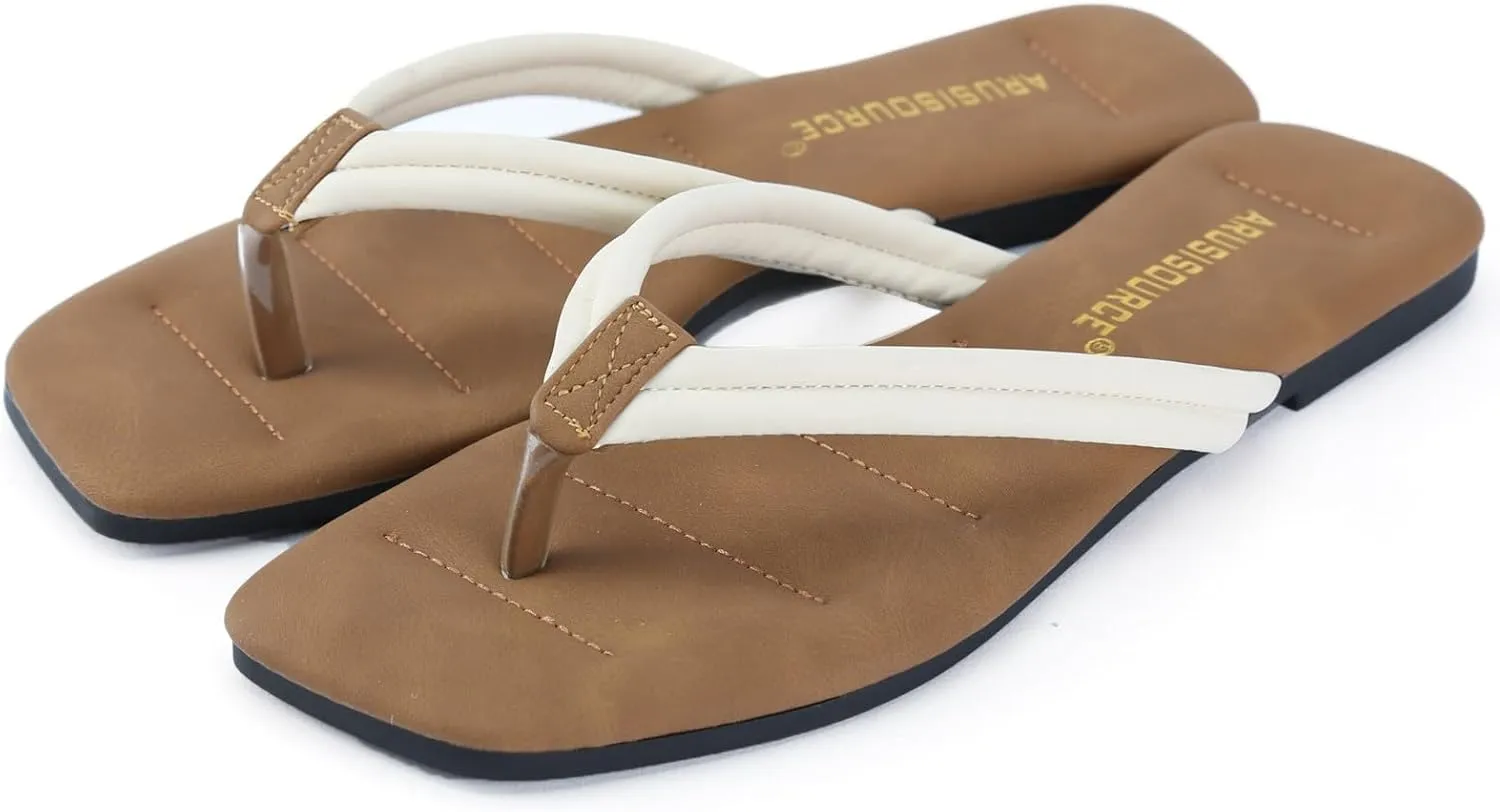 Women Shoes Soft Soled Flip Flops Fashionable Flip Flops Beach Sandals Platform Sandals Women Slippers for Beach