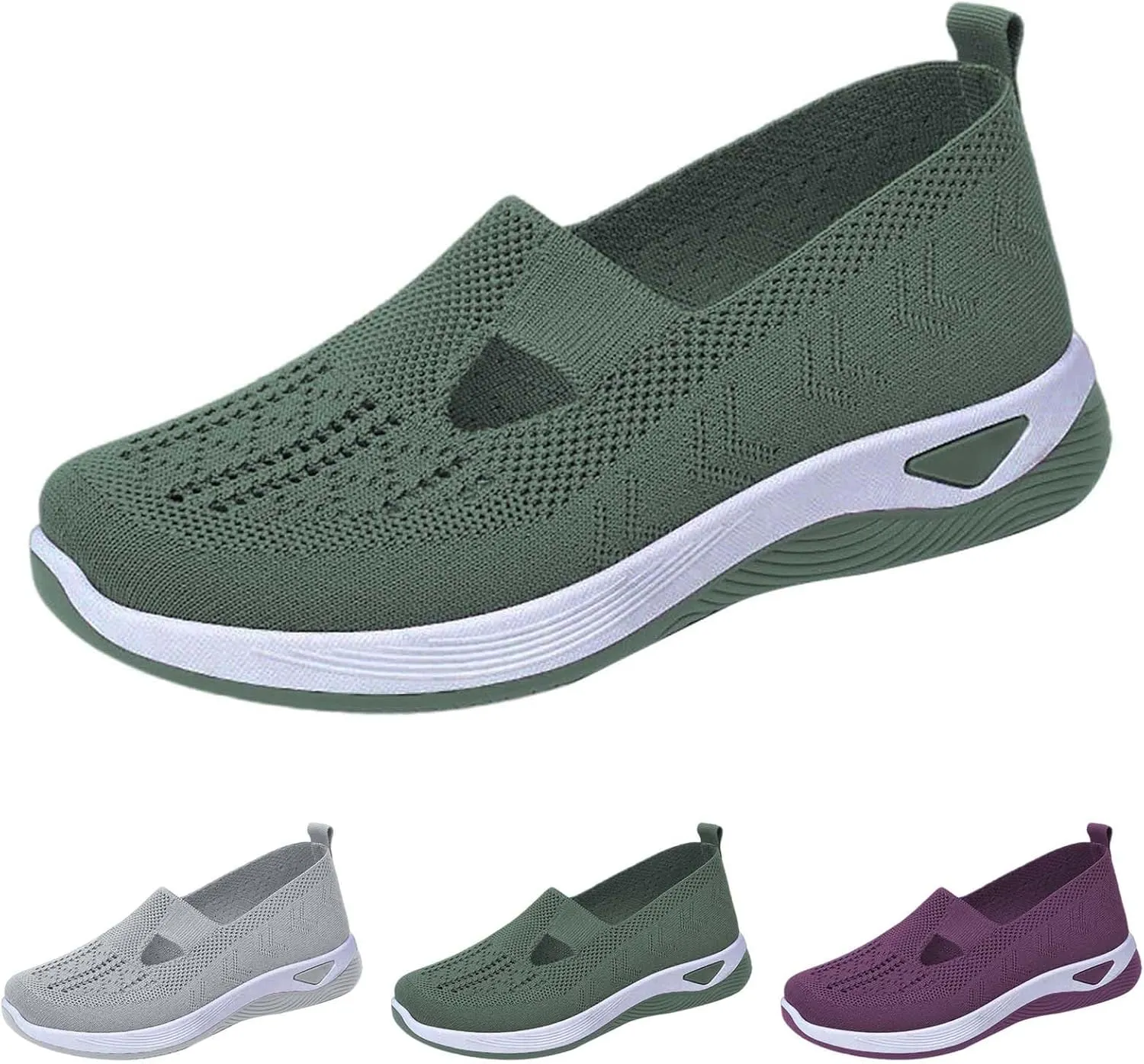 Women Walking Shoes Sock Sneakers Slip-On Breath Mens Tennis Shoes Sports Dressy Casual Shoes Black Sneakers Steel Toe Tennis Shoe Loafers Shoe