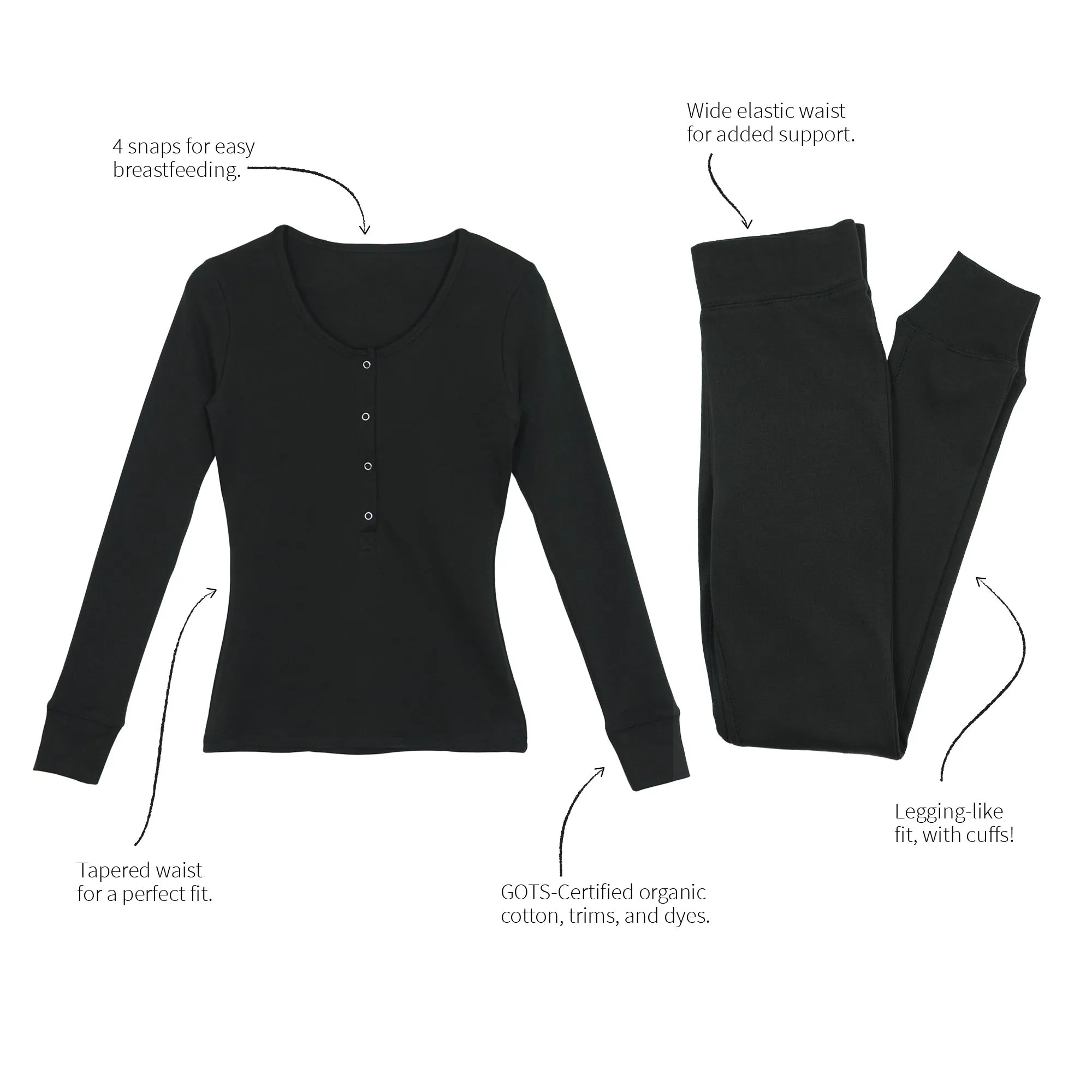 Women's Organic Lounge Set
