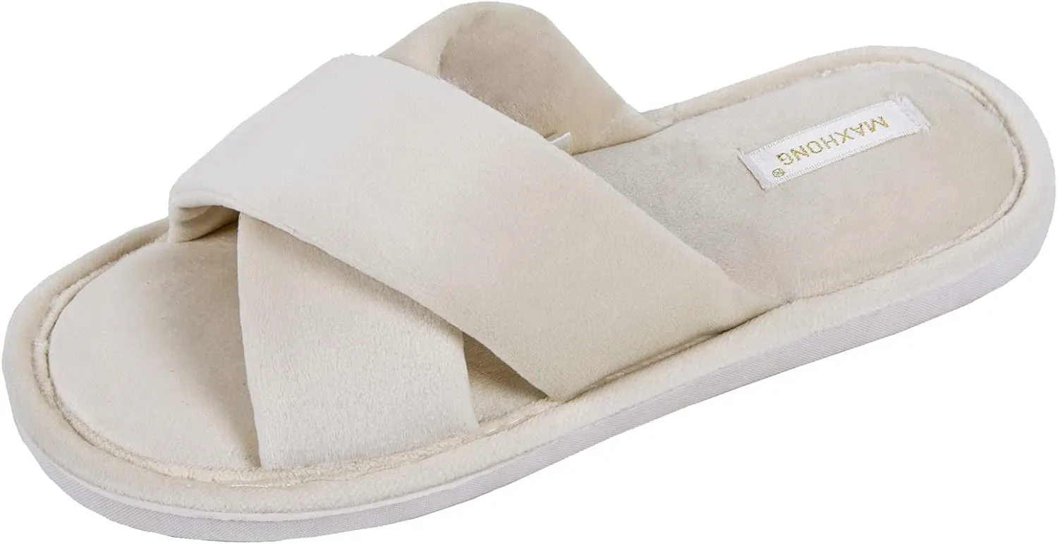 Women’s Thong Slippers with Memory Foam for Women Open Toe Slip on