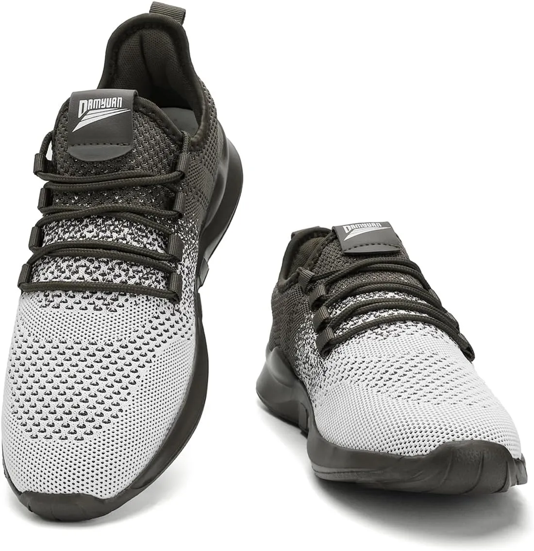 WYGRQBN Mens Tennis Gym Shoes Running Lightweight Breathable Shoes Casual Sneakers
