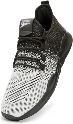 WYGRQBN Mens Tennis Gym Shoes Running Lightweight Breathable Shoes Casual Sneakers